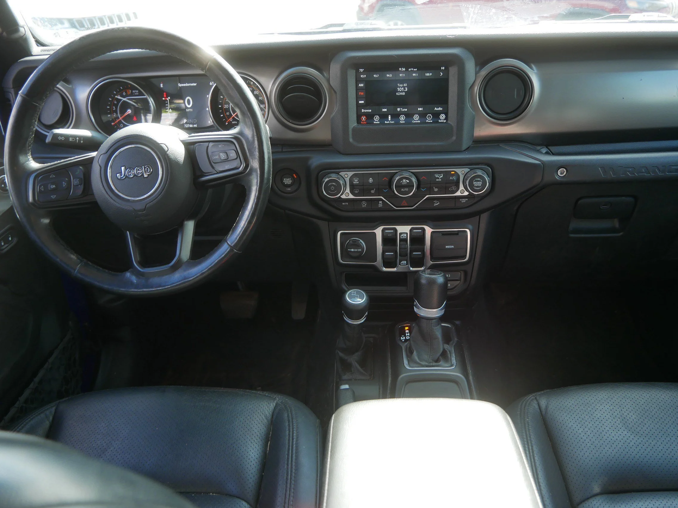 Used 2019 Ocean Blue Metallic Clearcoat Jeep Sport S image 10