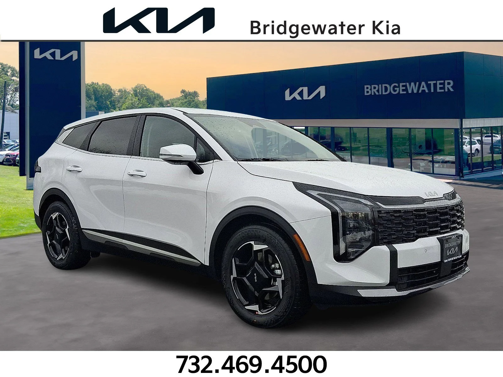 New 2026 Glacial White Pearl Kia EX image 1