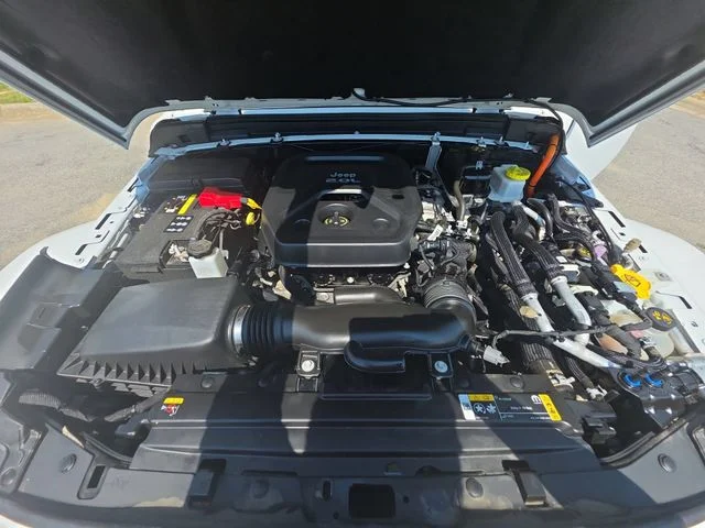Used 2023 White Jeep Sahara 4xe image 30