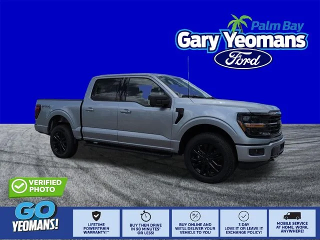 New 2026 Iconic Silver Metallic Ford XLT image 1