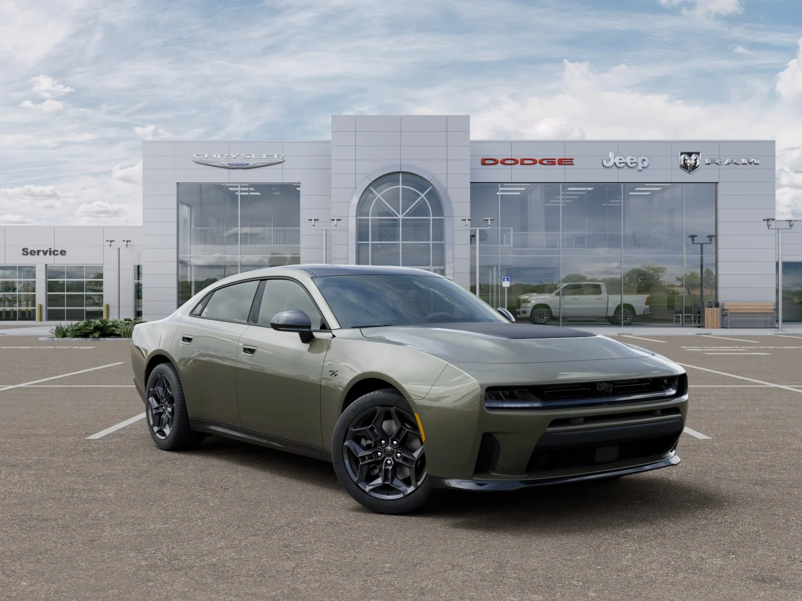 New 2026 Green Machine Exterior Paint Dodge R/T image 33