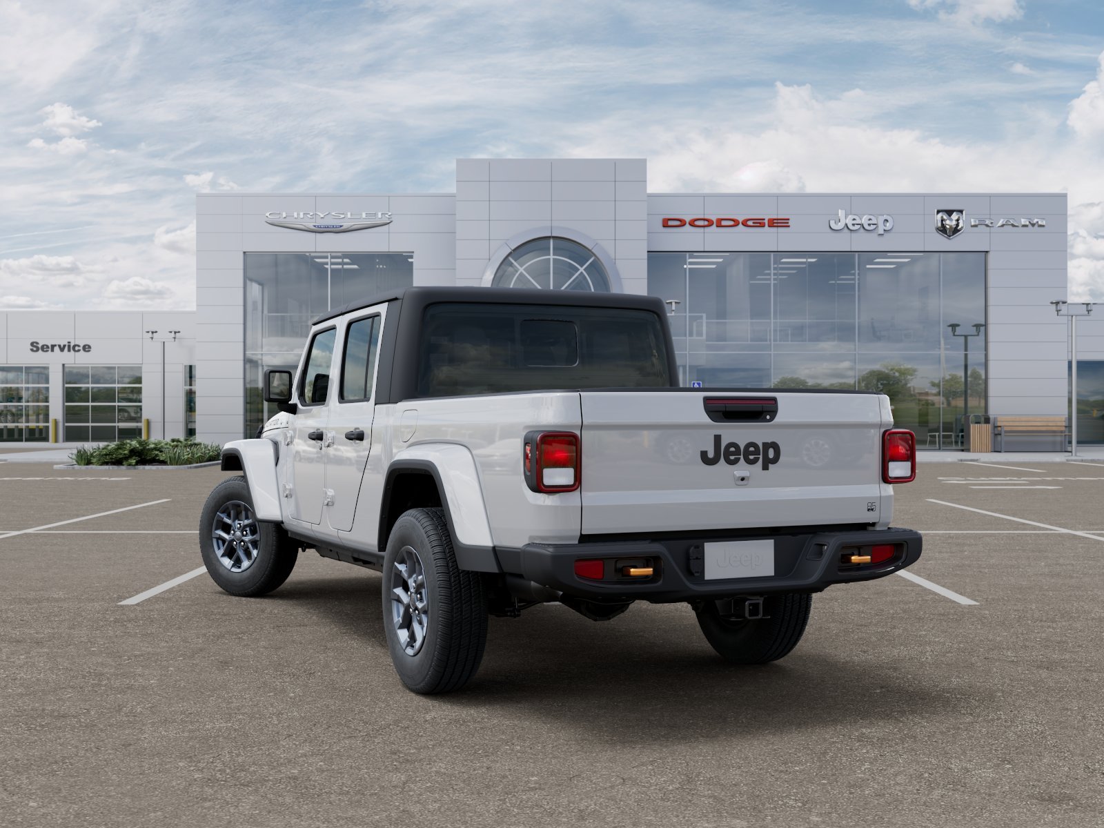 New 2026 Bright White Clearcoat Jeep 85th Anniversary Edition image 3