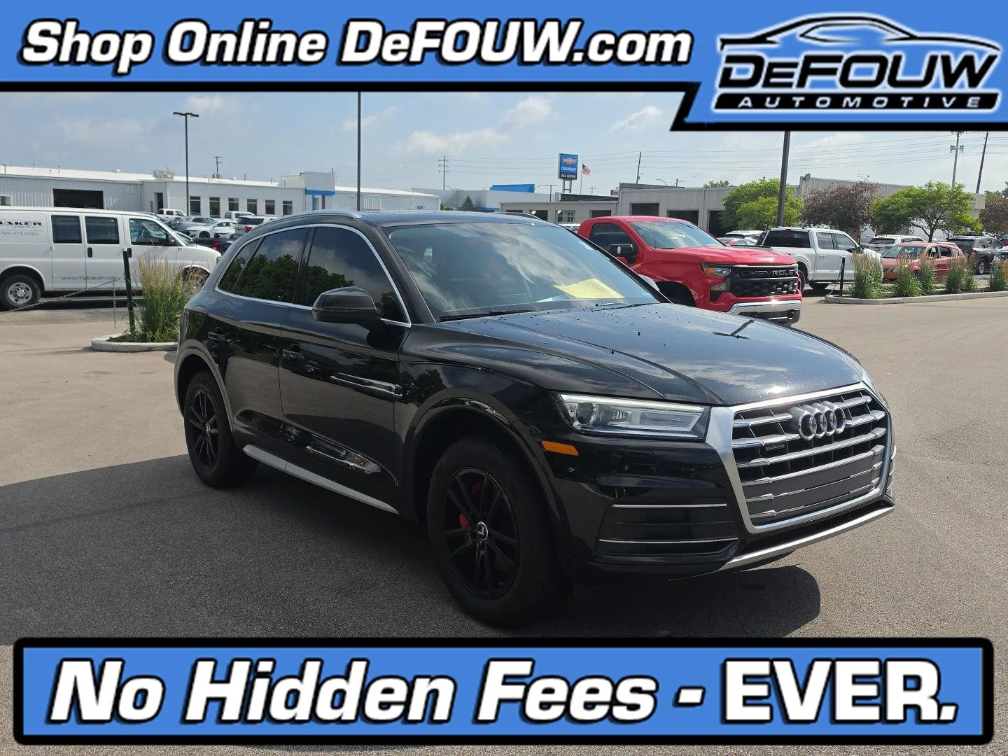 Used 2020 Brilliant Black Audi Premium image 1
