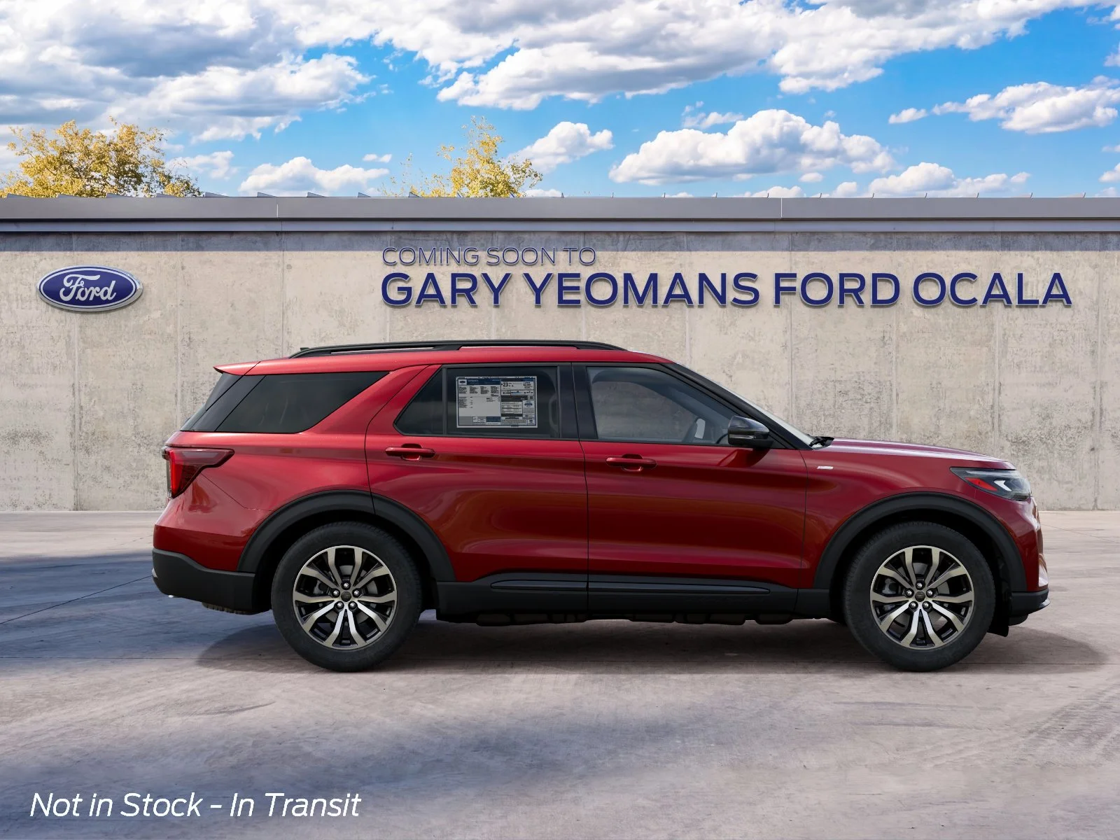 New 2027 Ruby Red Metallic Tinted Clearcoat Ford ST-Line image 5