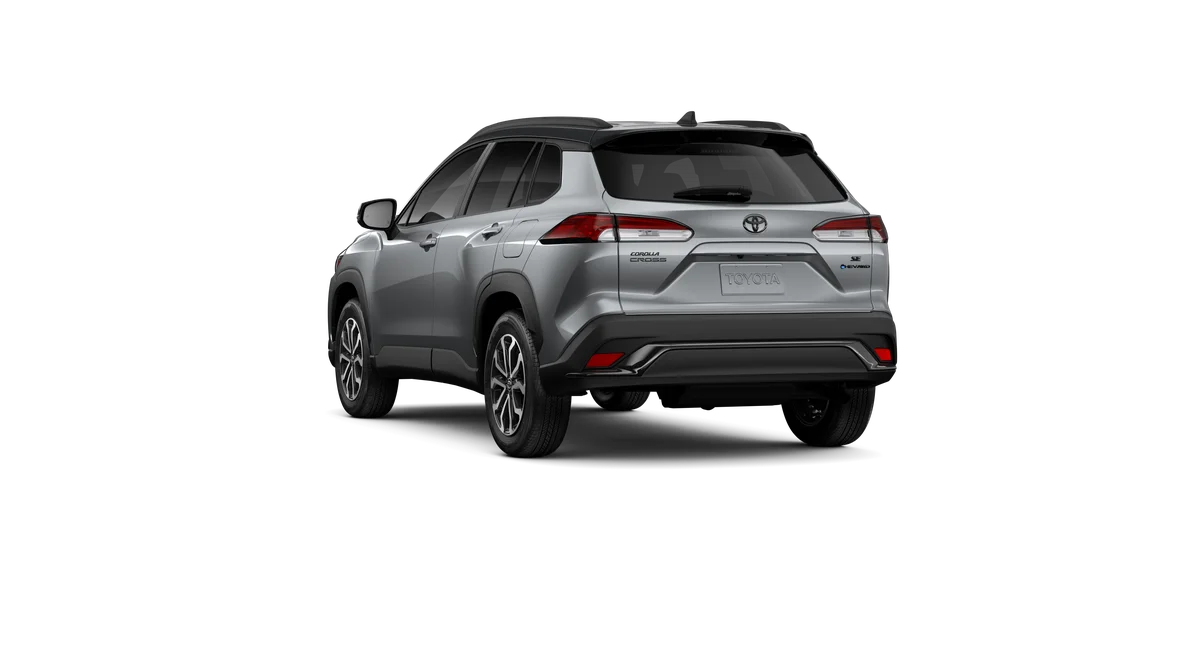 New 2025 Sonic Silver/Jet Black roof Toyota Hybrid SE image 4