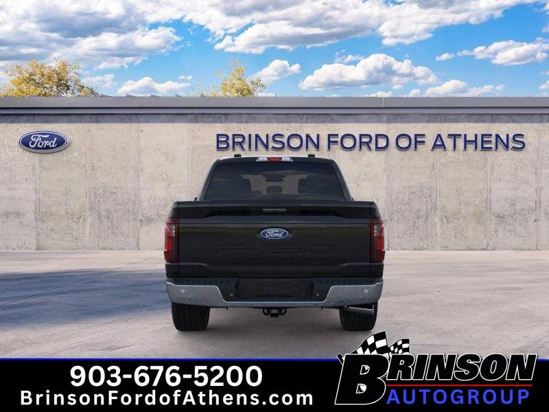 New 2026 Agate Black Metallic Ford XLT image 5