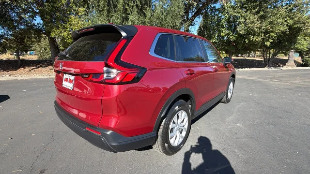New 2026 Radiant Red Metallic Honda AWD LX image 4