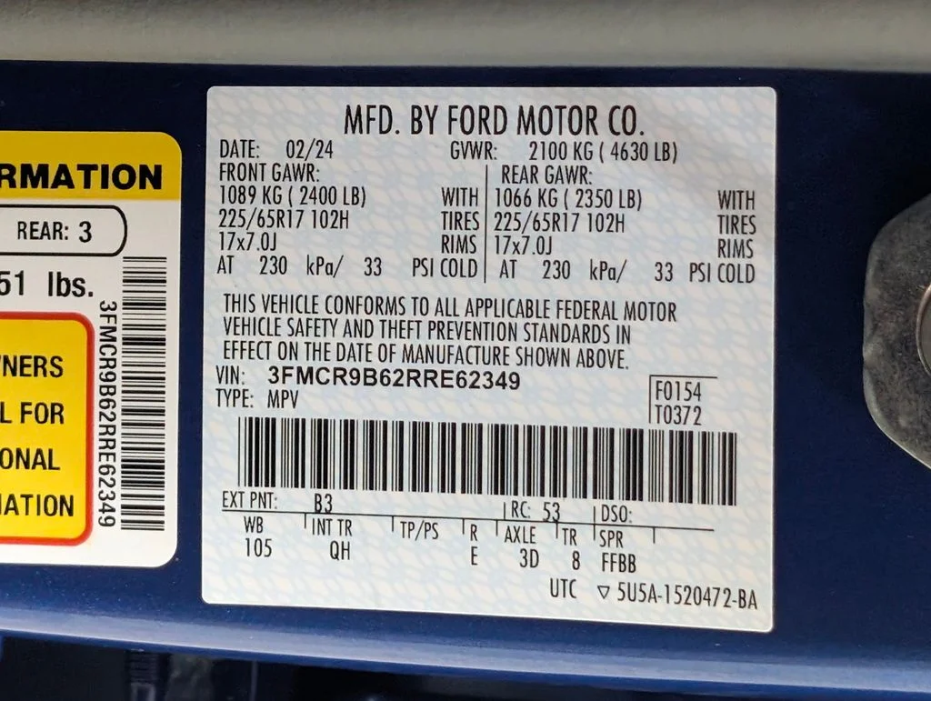 Certified Used 2024 Blue Metallic Ford Big Bend image 21