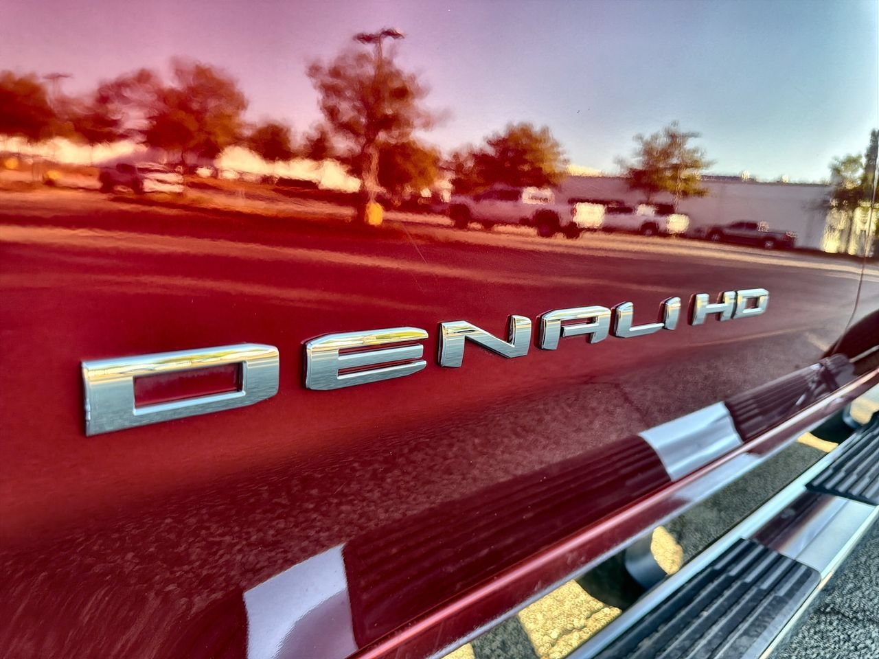 Used 2022 Cayenne Red Tintcoat GMC Denali DRW image 27