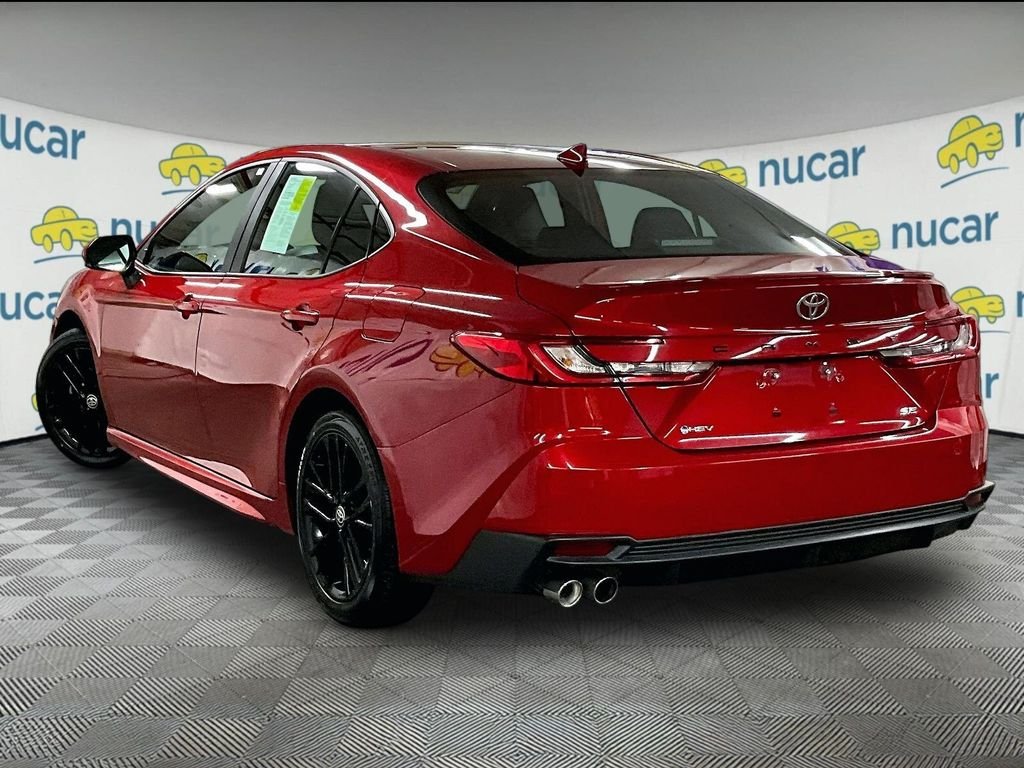Used 2025 Red Toyota SE image 4