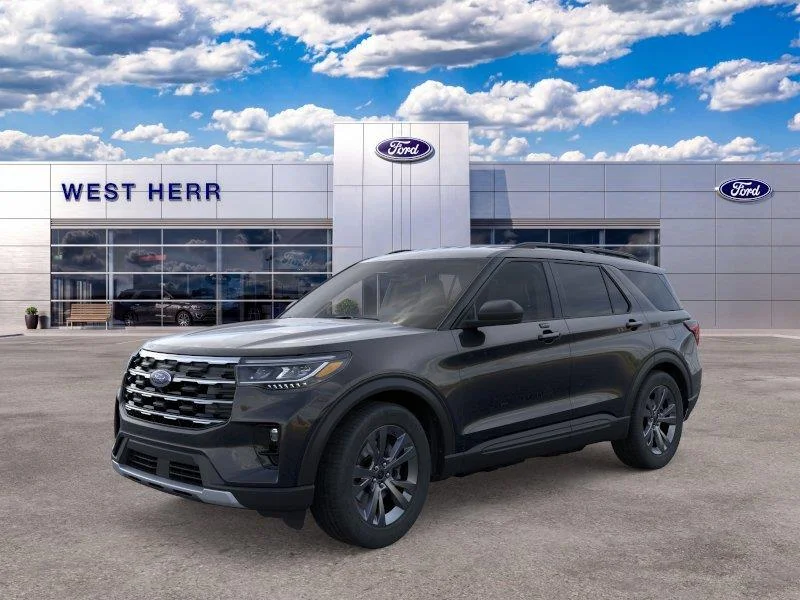 New 2026 Agate Black Metallic Ford Active image 2