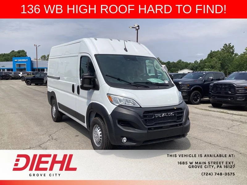 2026 RAM ProMaster Cargo Van Tradesman
