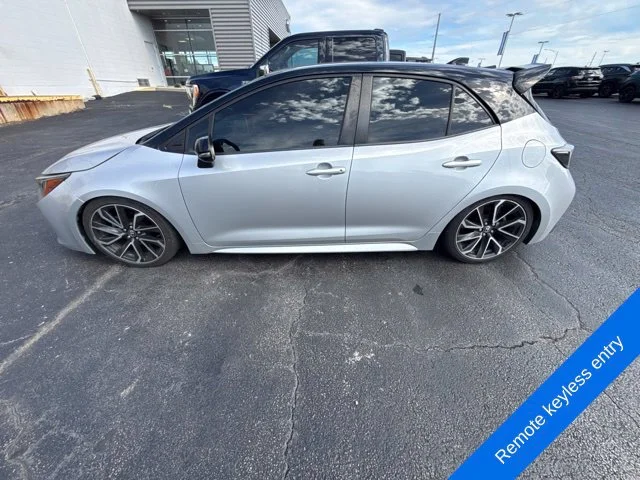 Used 2021 Classic Silver Metallic Toyota XSE image 7