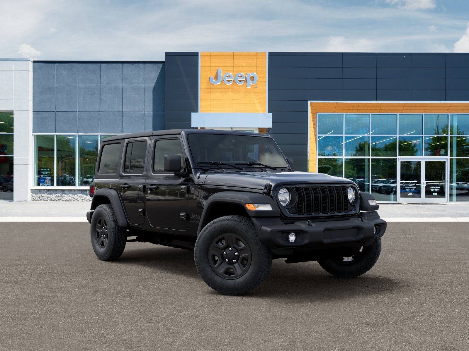 New 2026 Black Clear-Coat Exterior Paint Jeep Sport image 31