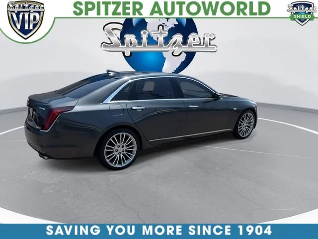 Used 2017 Gray Cadillac 3.0L Twin Turbo Premium Luxury image 9