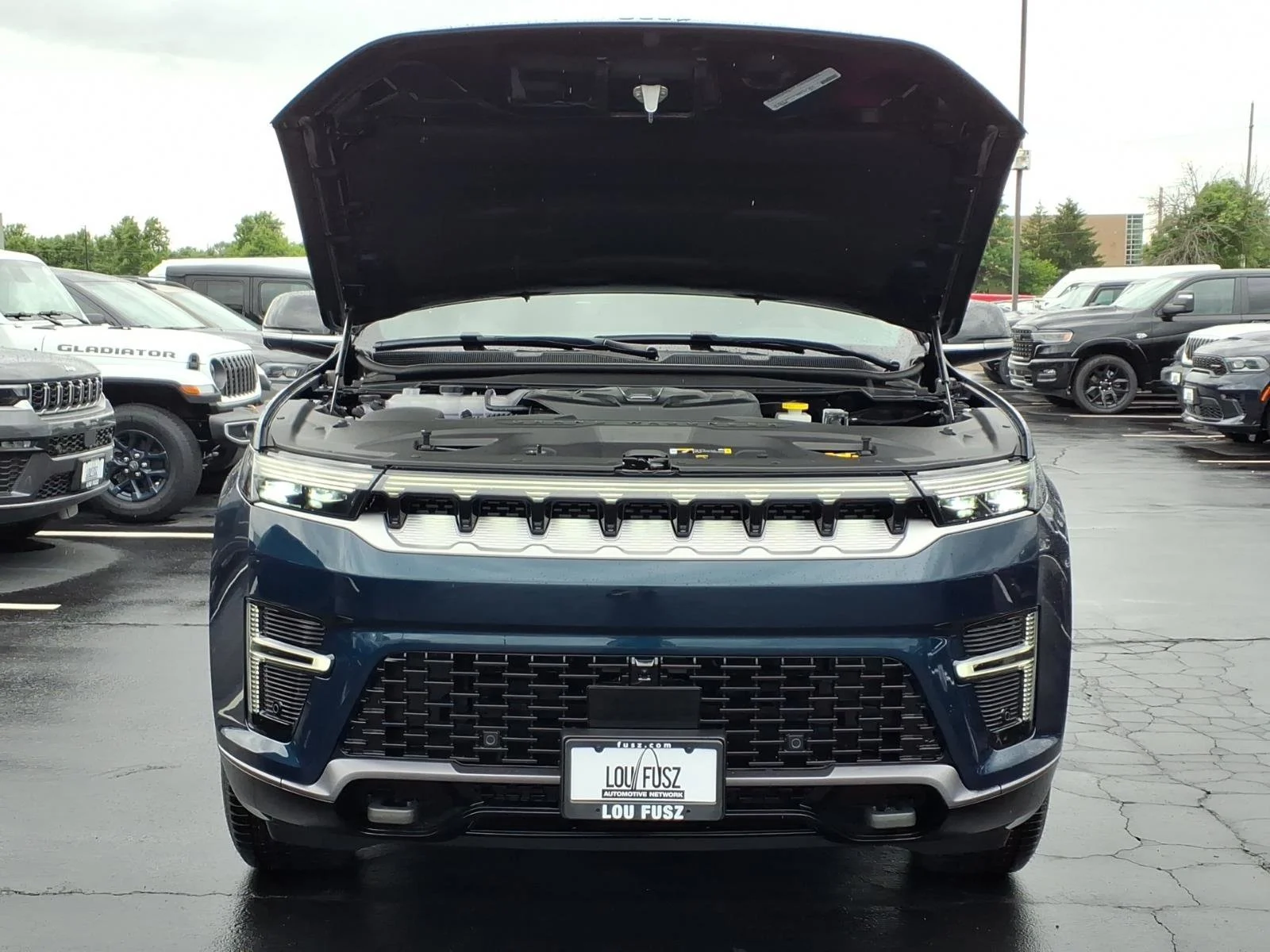 New 2026 Fathom Blue Pearl-Coat Exterior Paint (Late Availability) Jeep  image 22