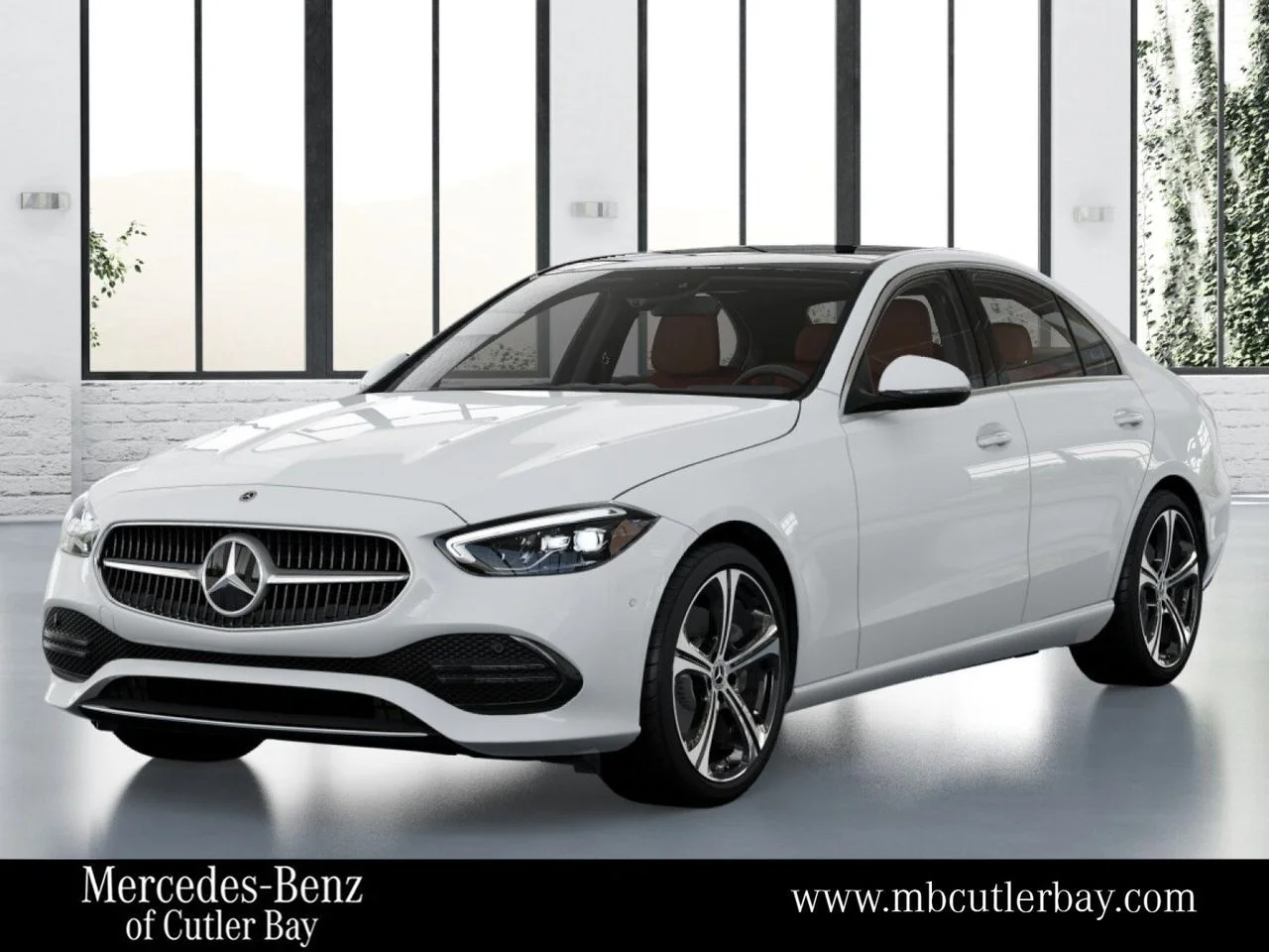 New 2026 Polar White Mercedes-Benz C 300 image 1