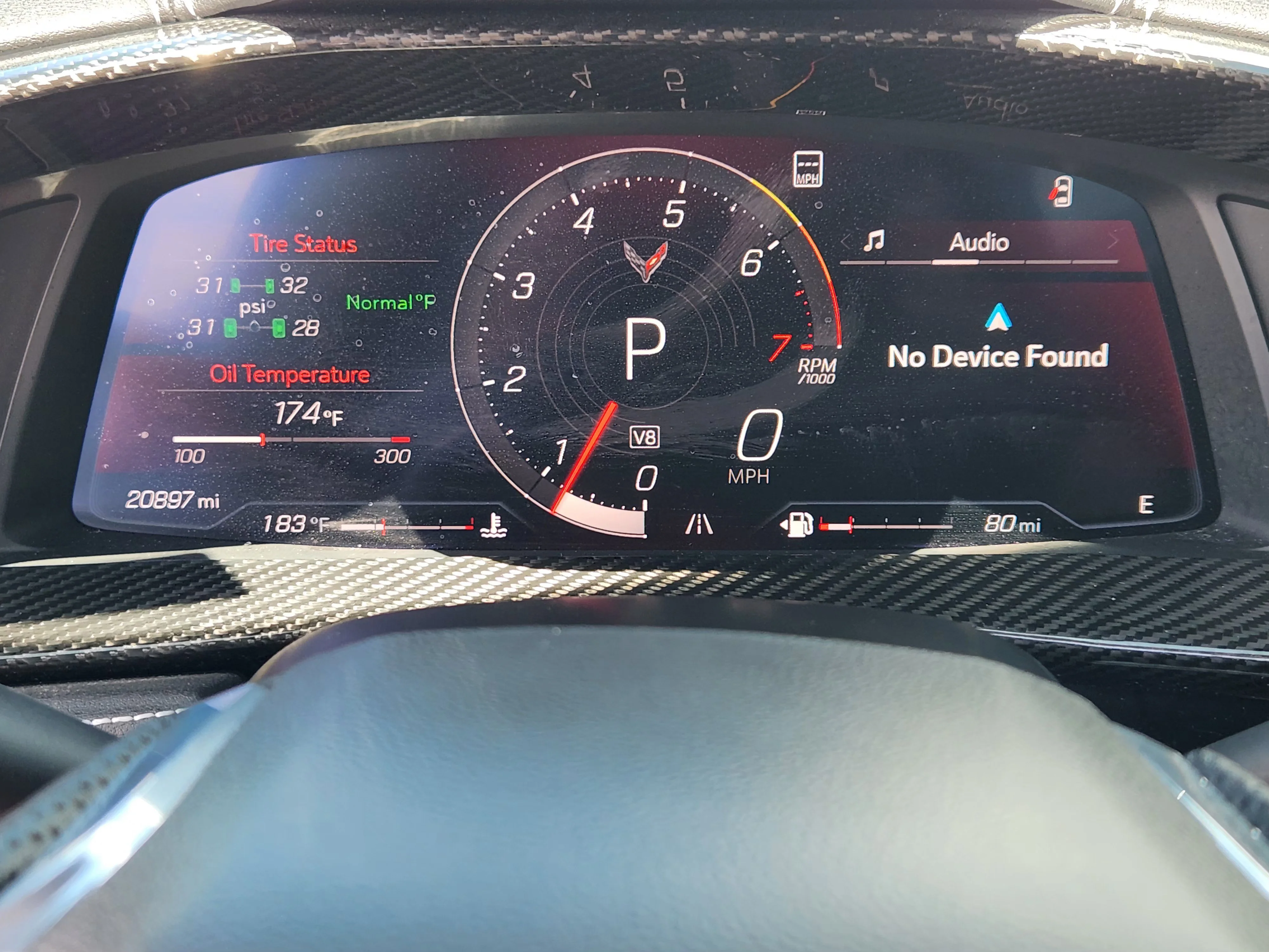 Used 2021 Elkhart Lake Blue Metallic Chevrolet Stingray 2LT image 17