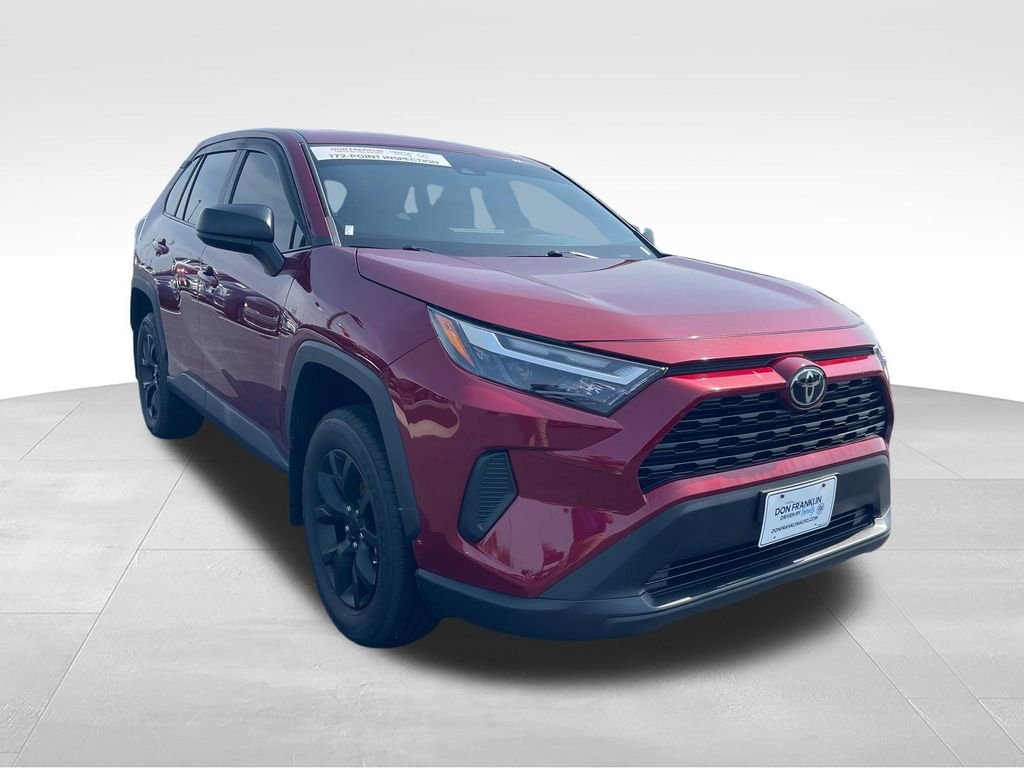 Used 2024 Red Toyota LE image 7