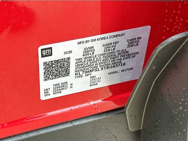 New 2026 Apex Red Chevrolet LT image 31