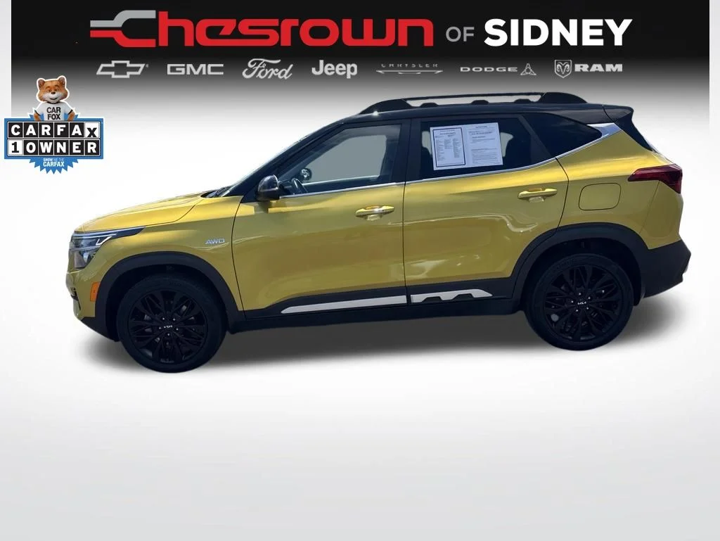 Used 2022 Kia Seltos Nightfall with VIN KNDEUCA20N7289066 for sale in Sidney, OH