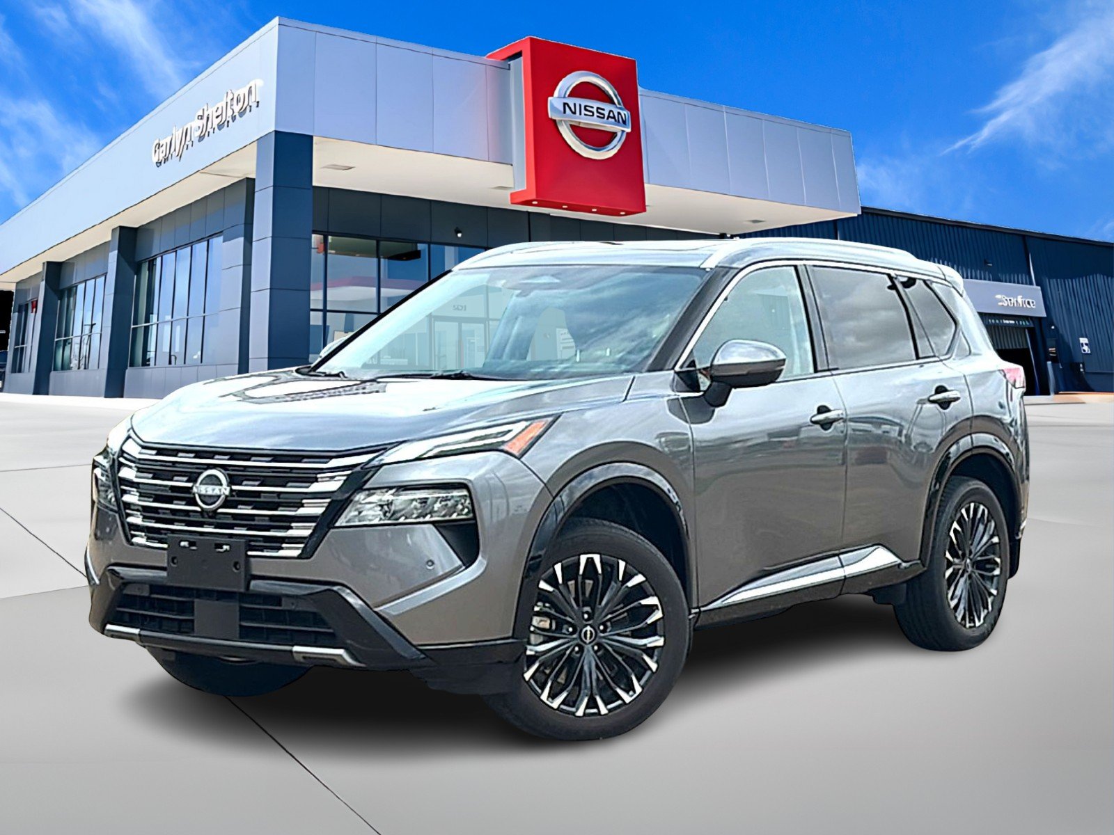 Used 2025 Gun Metallic Nissan Platinum FWD image 1