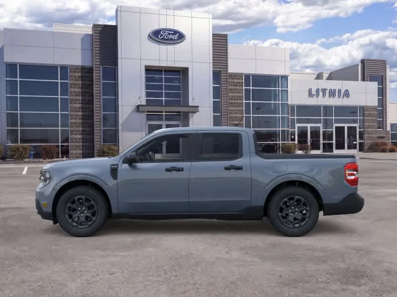 New 2026 Azure Gray Metallic Tri-Coat Ford XLT image 3