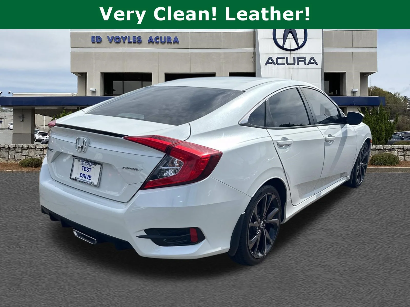 Used 2020 Platinum White Pearl Honda Sport image 5