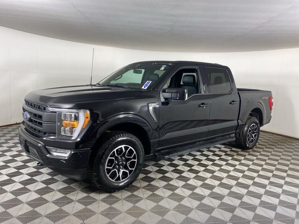 Used 2022 Agate Black Ford LARIAT image 6