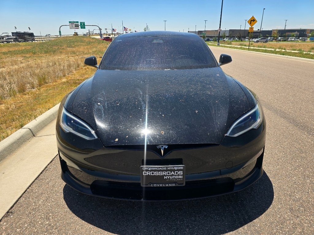 Used 2023 BLACK Tesla Plaid image 8
