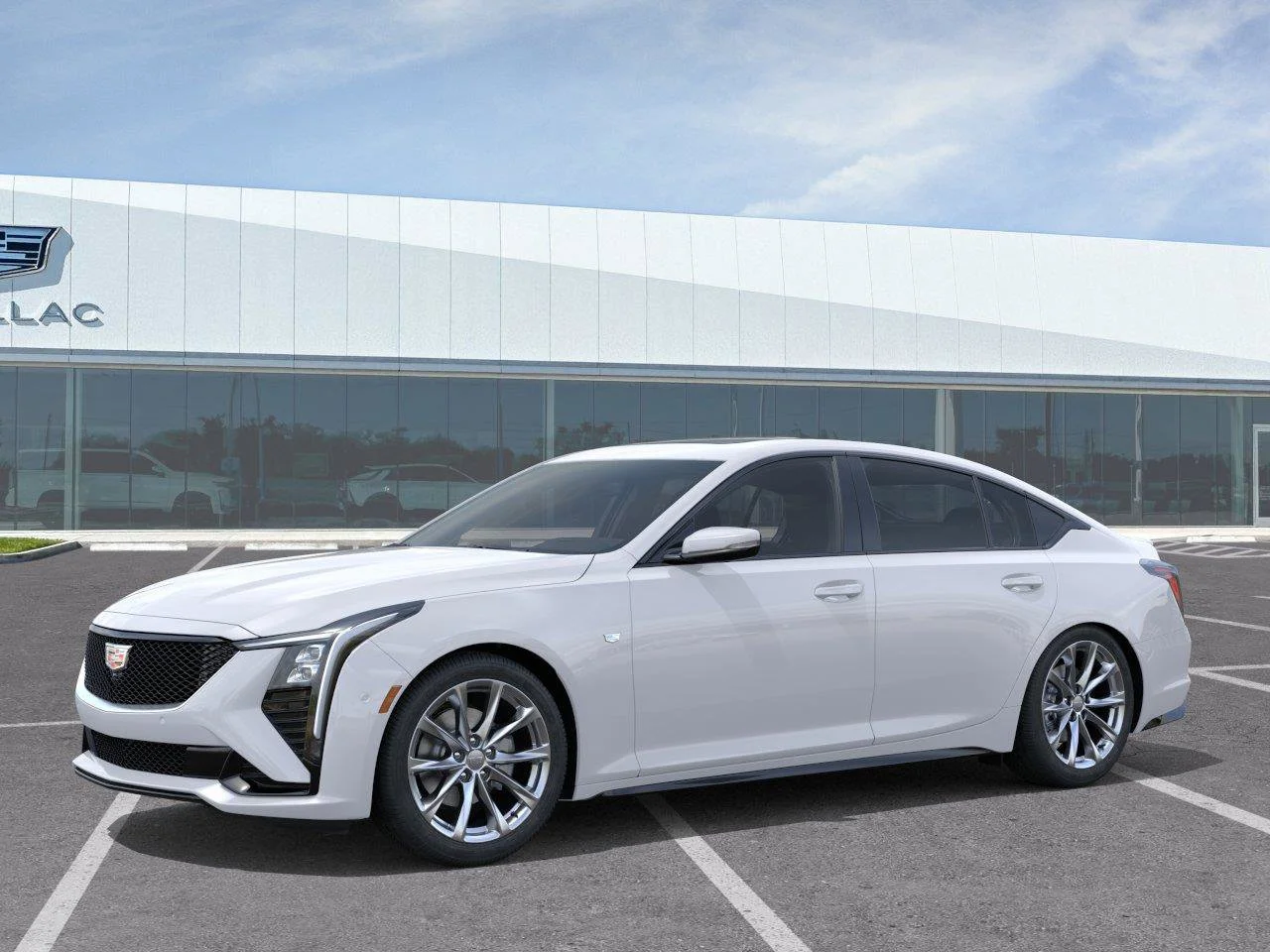 New 2026 Summit White Cadillac Sport image 2