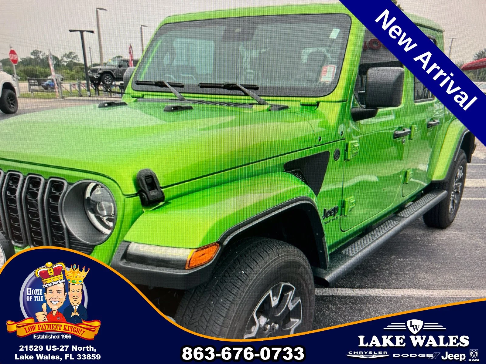 Used 2025 Yellow Jeep Sport S image 4