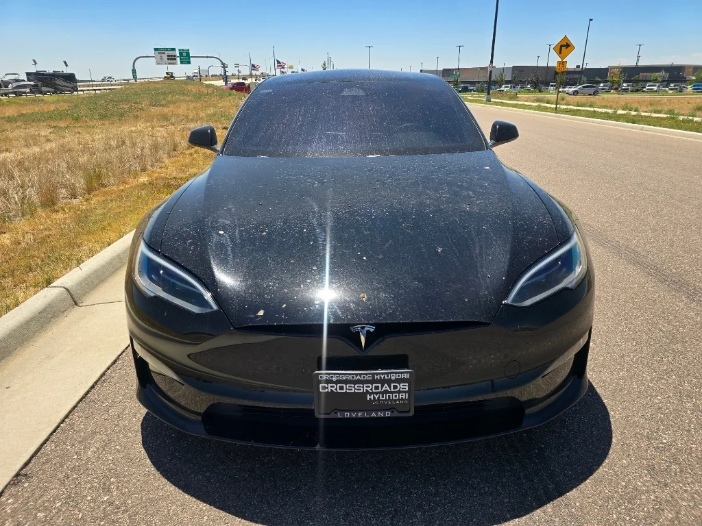 Used 2023 BLACK Tesla Plaid image 8