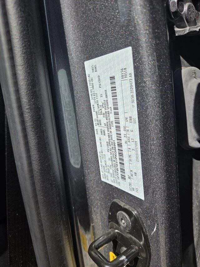Used 2023 Carbonized Gray Metallic Ford LARIAT image 37