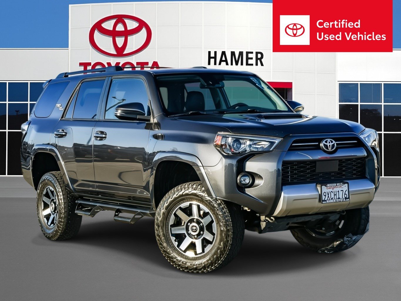 Used 2021 Magnetic Gray Metallic Toyota TRD Off Road Premium image 1
