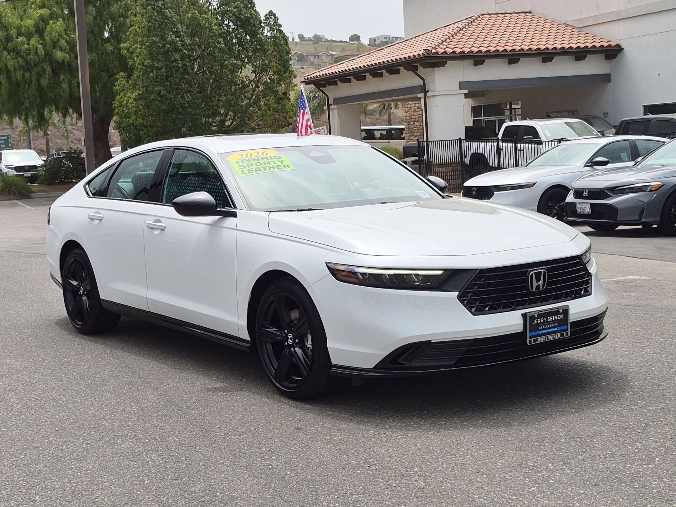 New 2026 Platinum White Pearl Honda Sport-L image 13