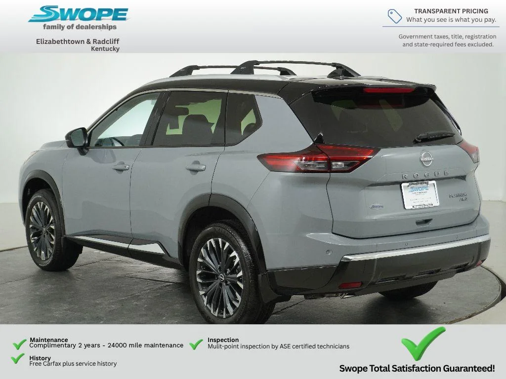 New 2026 Boulder Gray Pearl/Super Black Nissan Platinum image 6