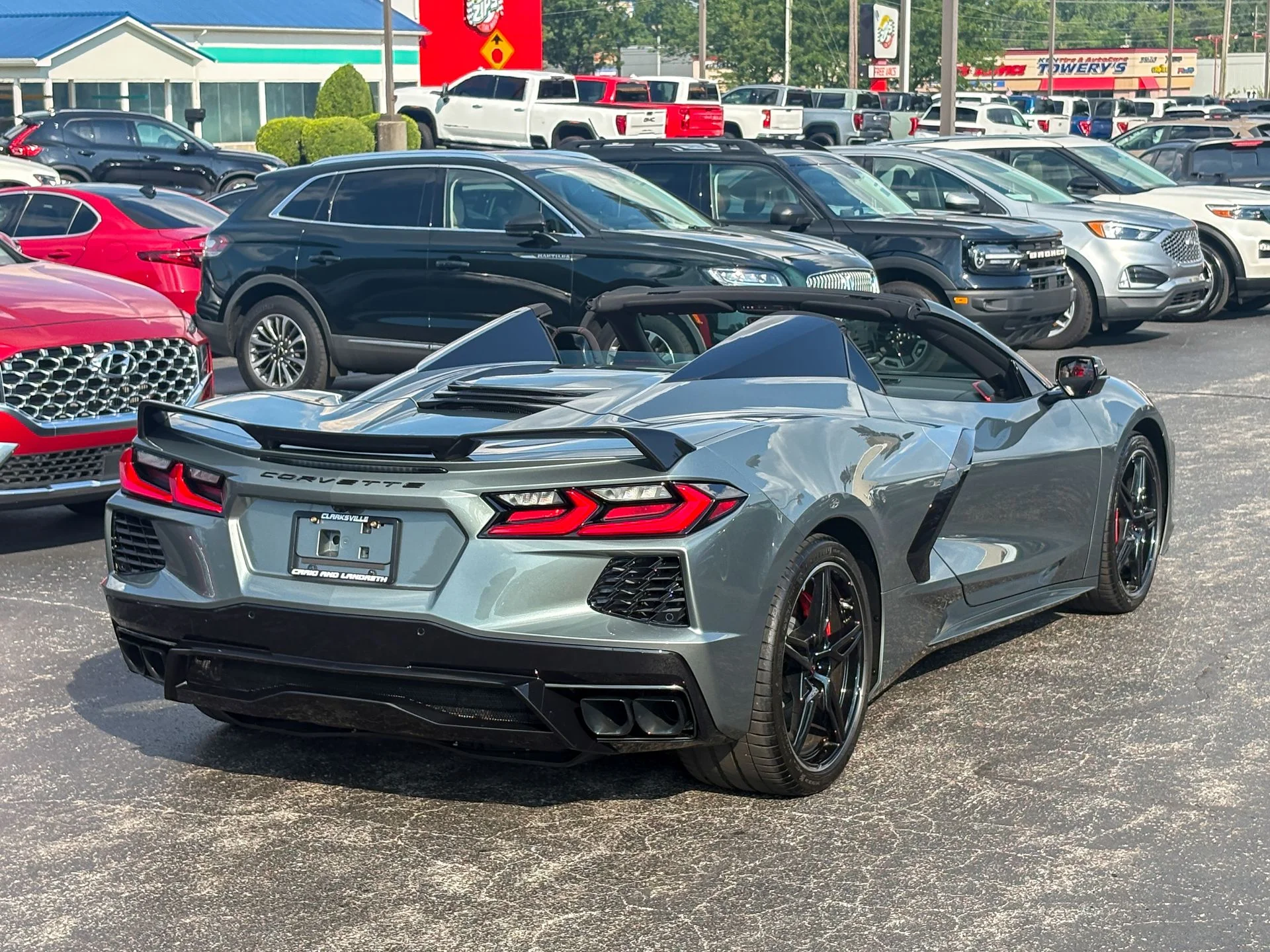 Used 2024 Gray Chevrolet Stingray image 19