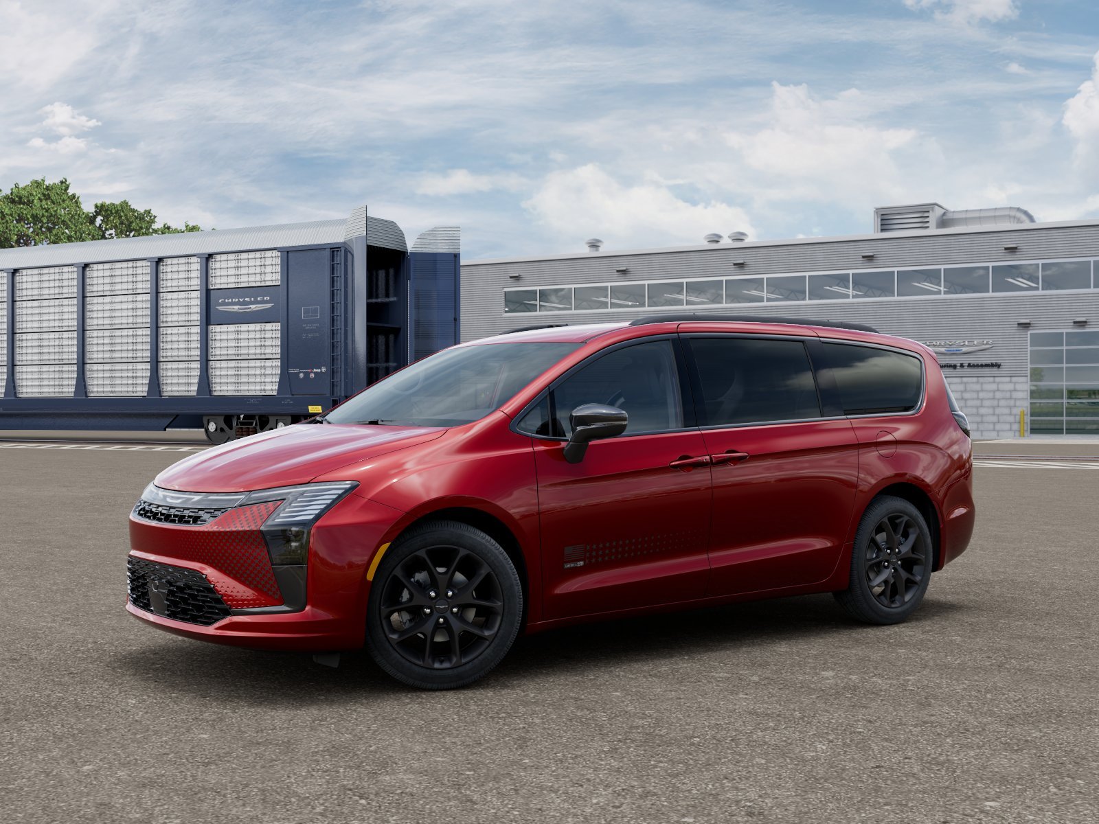 New 2027 Red Hot Pearl-Coat Exterior Paint Chrysler Select image 2