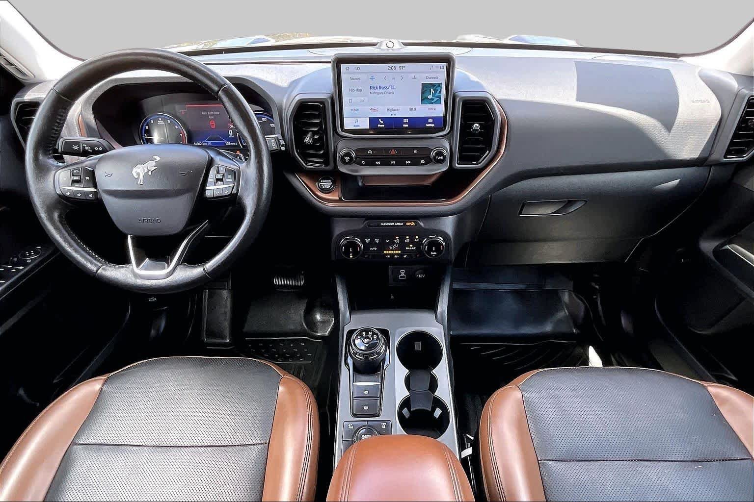 Used 2022 Alto Blue Metallic Tinted Clearcoat Ford Badlands image 14