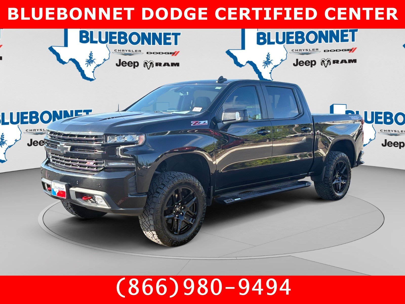 Used 2022 Black Chevrolet LT Trail Boss image 1