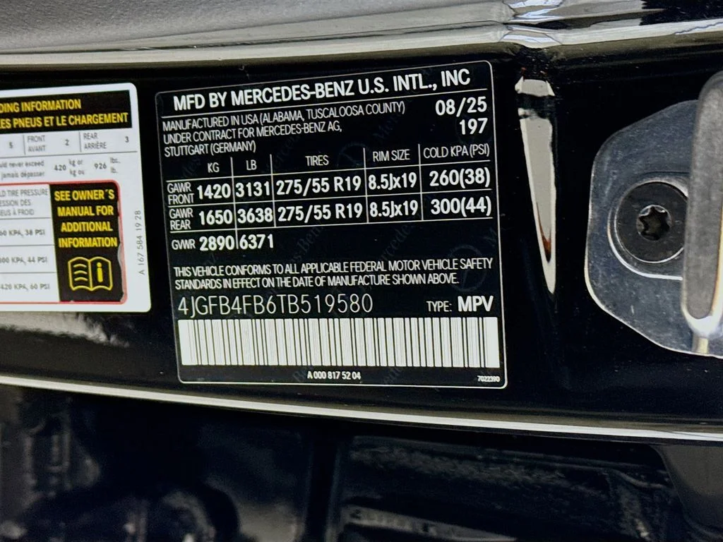 Certified Used 2026 Obsidian Black Metallic Mercedes-Benz GLE 350 image 31