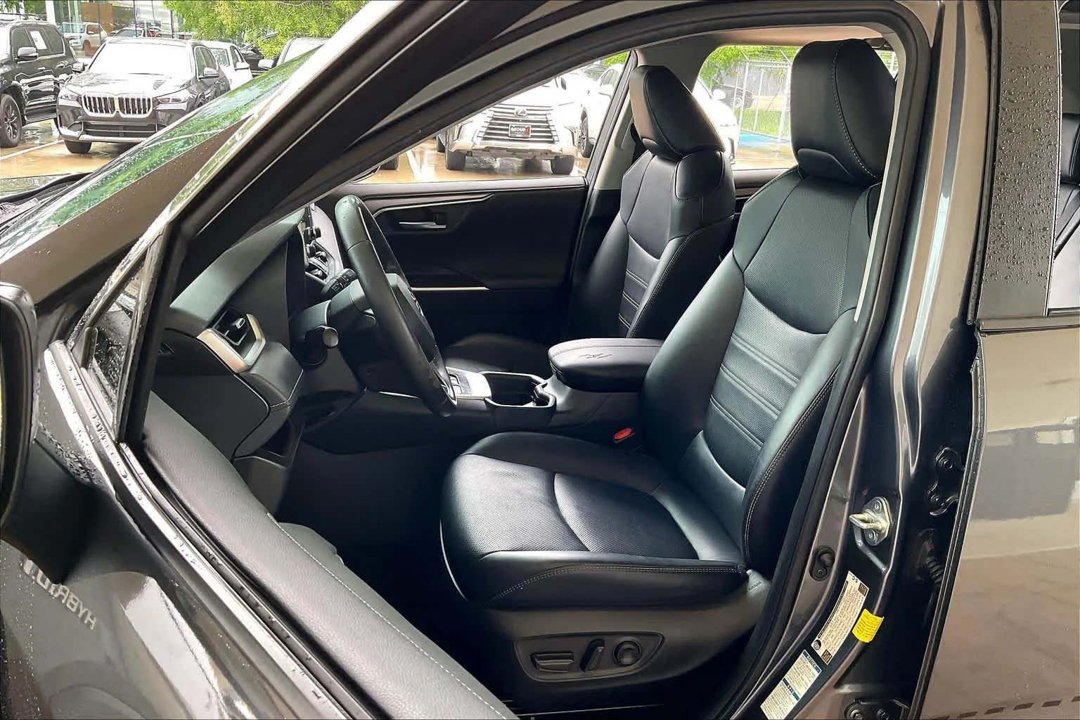 Used 2020 Magnetic Gray Metallic Toyota Hybrid Limited image 7