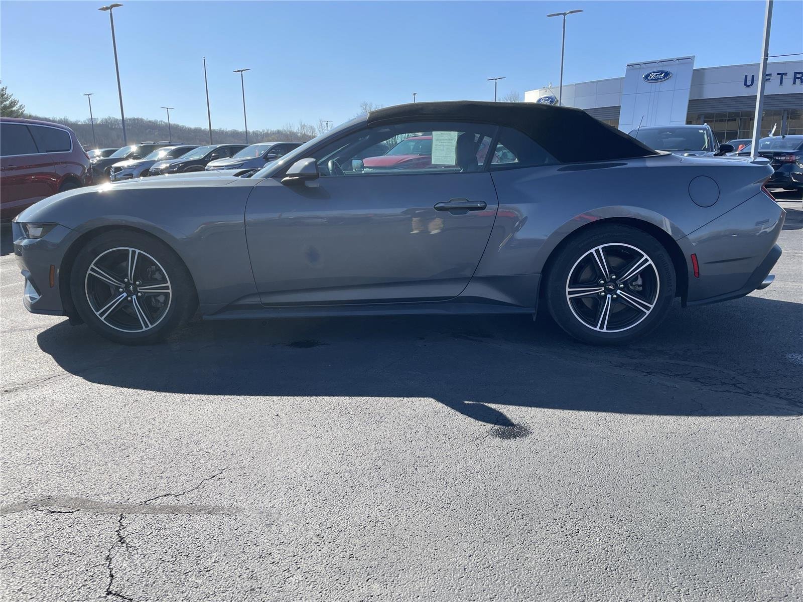 Used 2024 Carbonized Gray Ford EcoBoost image 2