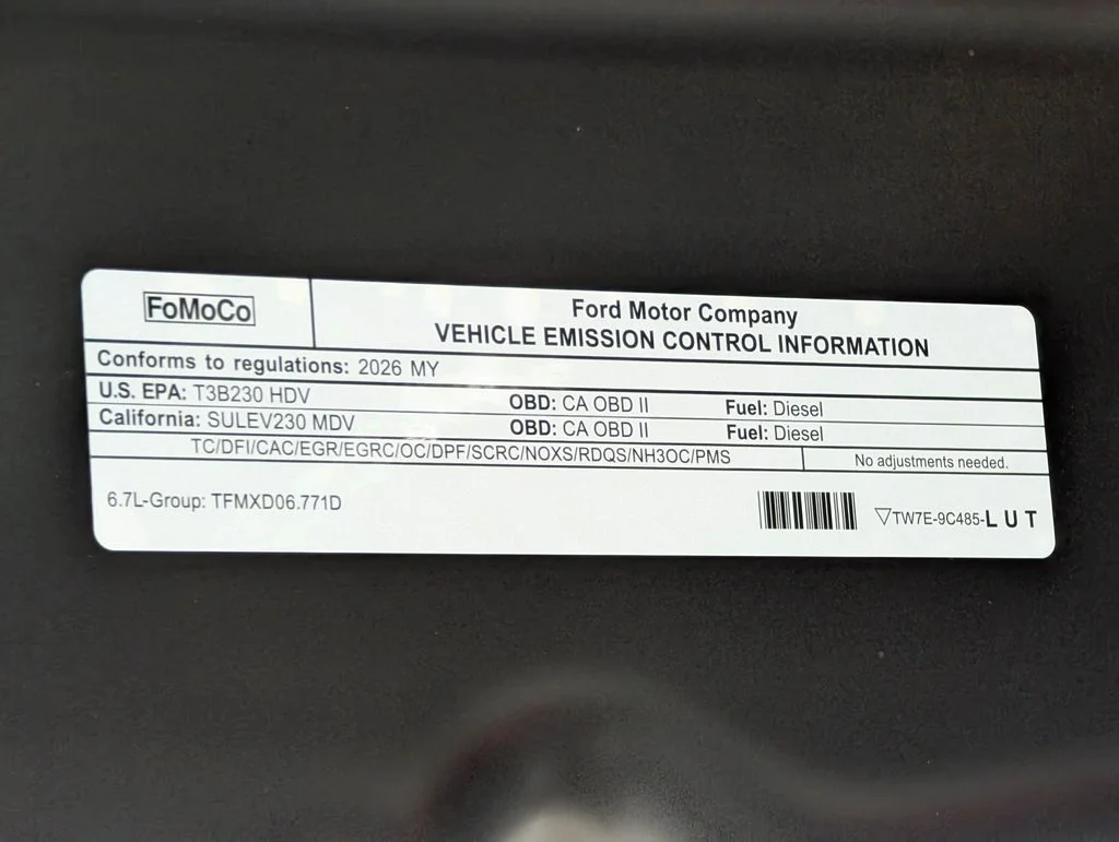 New 2026 Agate Black Metallic Ford F-350® Lariat® image 35