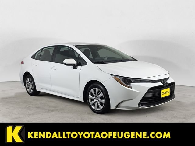 Used 2024 White Toyota LE image 3