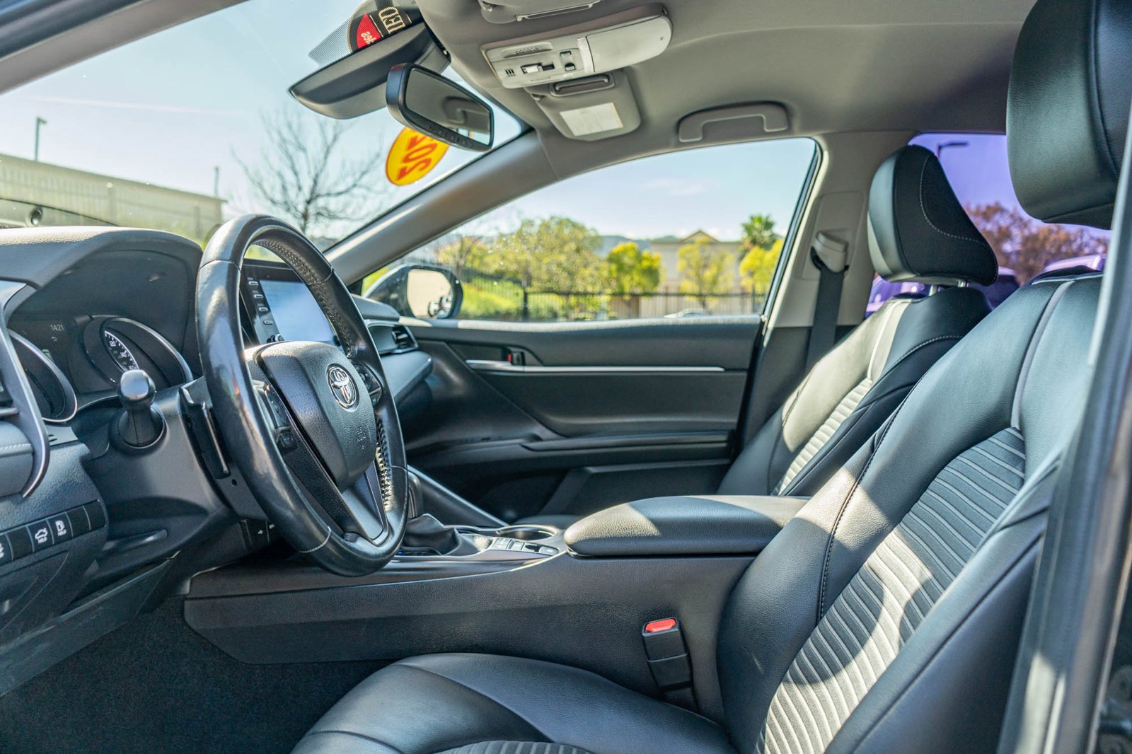Certified Used 2023 Midnight Black Metallic Toyota SE Nightshade image 15