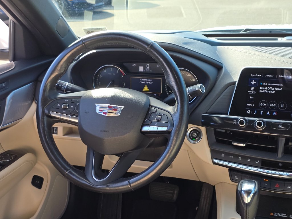 Certified Used 2023 Crystal White Tricoat Cadillac Premium Luxury image 24