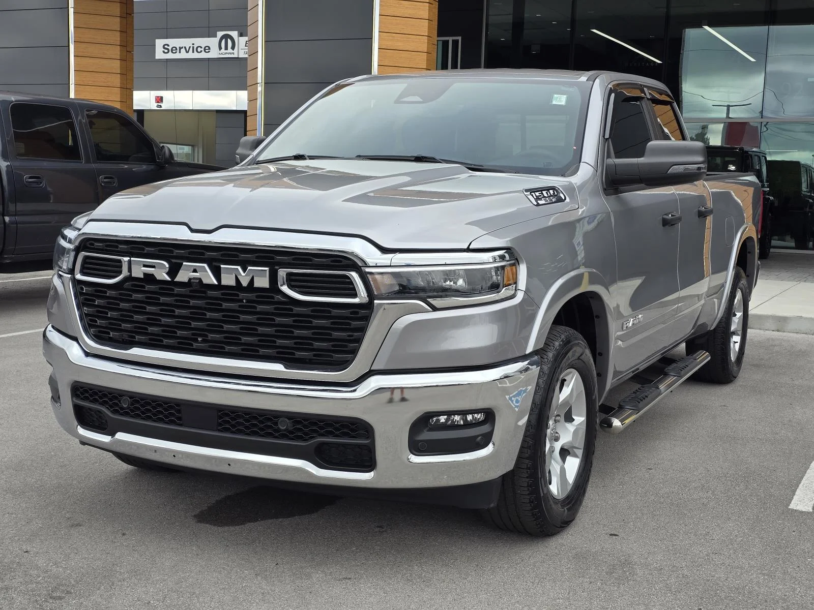 Used 2025 Billet Silver Metallic Clearcoat Ram Big Horn image 3