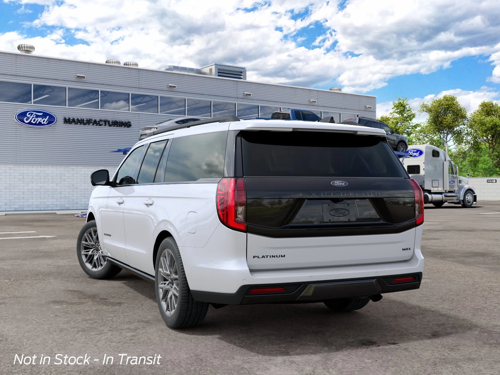 New 2027 Star White Metallic Tri-Coat Ford MAX Platinum image 8